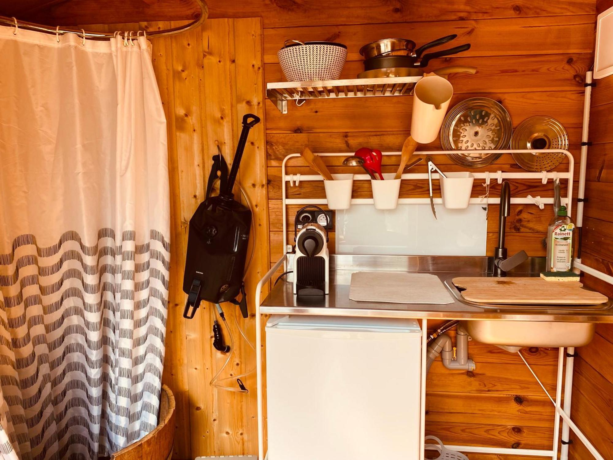 Wigwam, séjour ecolo glamping Frechet-Aure Exterior foto